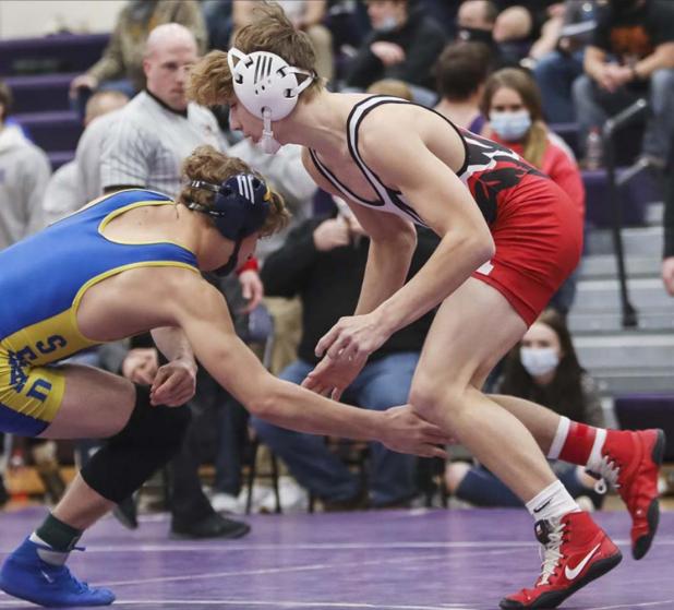 Brad Hall Will Represent AHS at 2021 State Wrestling Championships; Three Other Bulldogs Fell Just Sho
