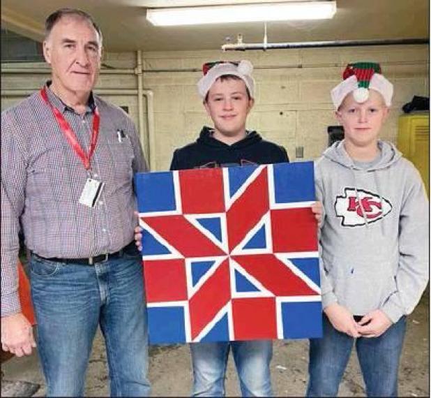 Barn Quilt Live Auctions at Johnson-Brock Home Games