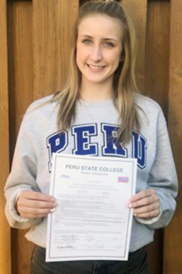 Burke High School’s Isabella Watkins First- Ever Competitive Dance Signee for Peru State