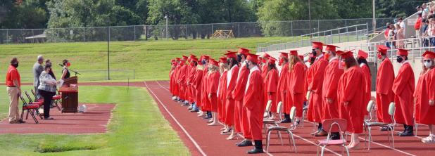 Diplomas Conferred on AHS Class of 2020 in Aug. 1 Outdoor Ceremony