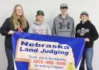 Four Johnson-Brock Students Compete In State Land Judging Competition