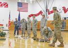 Sergeant Douglass Hoff Leads Veterans Day Program at Johnson-Brock Public School