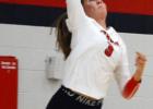 Auburn High Volleyball Drops Preseason Exhibition Match to Powerful Falls City Sacred Heart Squad