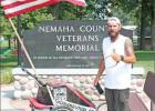 ‘The Veterans Made All of This Possible’ Noah Coughlan Stops in Auburn on His Veteran Tribute Run Across America