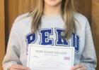 Burke High School’s Isabella Watkins First- Ever Competitive Dance Signee for Peru State